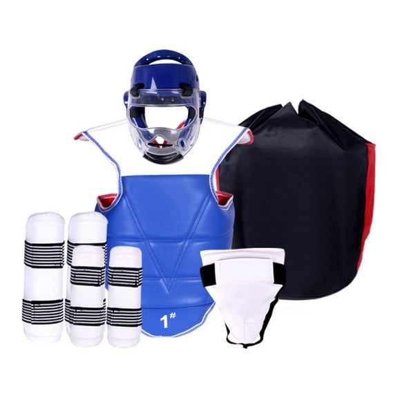 WINDLAND Boxing Chest Guard Body Protector Armour Taekwondo Kickboxing Shield Upper Body Belly Ribs Protections Training Pad Set