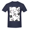 thumbnail image 4 of Bingfone Cute Cow And Milk Stains Men'S Loose Fit Short-Sleeve Pocket T-Shirt, 4 of 7