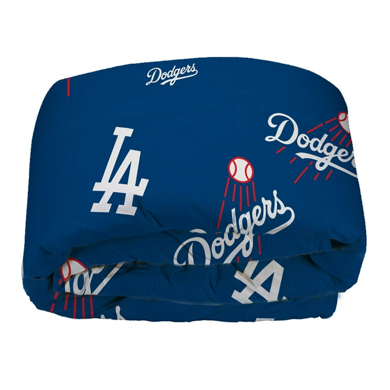 MLB Los Angeles Dodgers Bed In Bag Set Queen Size Team Colors 100 Polyester 5 Piece Set