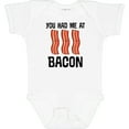 thumbnail image 3 of Inktastic You Had Me At Bacon Funny Bacon Lover Gift Boys or Girls Baby Bodysuit, 3 of 5
