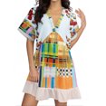 thumbnail image 1 of WILLBEST Vestidos Casuales Vestido Floral Para Mujer Vestido Ligero Y Fluido Vestido Maxi Ajustado Para Mujer Vestidos Casuales Vestido Bohemio, 1 of 3
