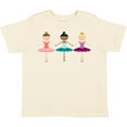 thumbnail image 3 of Inktastic Little Ballerina Trio Girls Toddler T-Shirt, 3 of 5