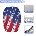 thumbnail image 6 of Jeiento American Flag Winch Cover Winch Protection Cover Dust-Proof Winch Protective Cover All Weather Winch Protective Cover Suitable for Electric Winches 8500-17500 lbs, 6 of 7