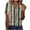 #013 Yellow, variant on Women's Blouses & Shirts Summer Tops Cotton V Neck Shorts Sleeve Fashion Printed Lightweight Tee Shirt Solid Colour Tunic Top Dressy Casual Basic Blouse Going out Holiday