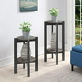 thumbnail image 6 of Newport Medium Plant Stand, Faux Cement / Weathered Gray, 6 of 6