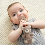 Itzy Ritzy Bitzy Pal Bear with Natural Rubber Pacifier 0m