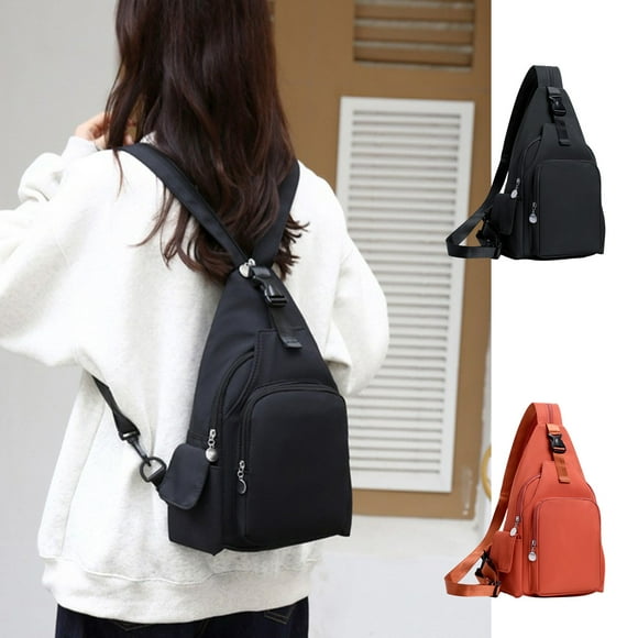 Clearance under $5 Fufafayo Travel Small Sling Bag Crossbody Bags for Women Men Casual Backpack Cross Body Pack Daypack for Hiking and Biking