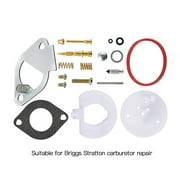 Ruiboury Carburetor Rebuild kit Carb Repair Accessories Gasket Seal O-ring carburetor kit for Briggs & Stratton Set Replacement for Briggs & Stratton