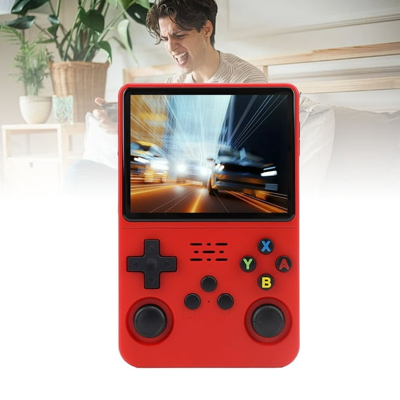 Handheld Game Console, Pocket Game Console OTG Folding Port CPU RK3326 for Linux System 32GB+64GB,32GB+128G