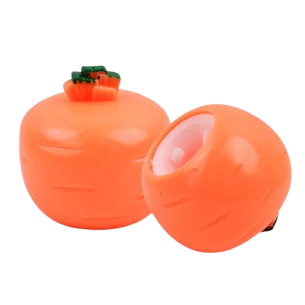 Juguete antiestrés de zanahoria para piscina, bebé y niño pequeño - Zanahoria con forma peculiar - Juguete antiestrés para una relajación instantánea