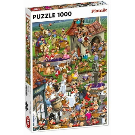 Piatnik Story of Wine 1000 Piece Jigsaw Puzzle (F. Ruyer)