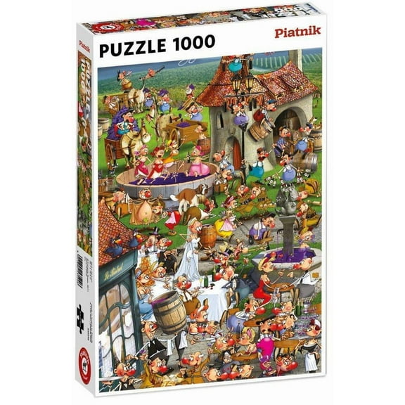 Piatnik Story of Wine 1000 Piece Jigsaw Puzzle (F. Ruyer)