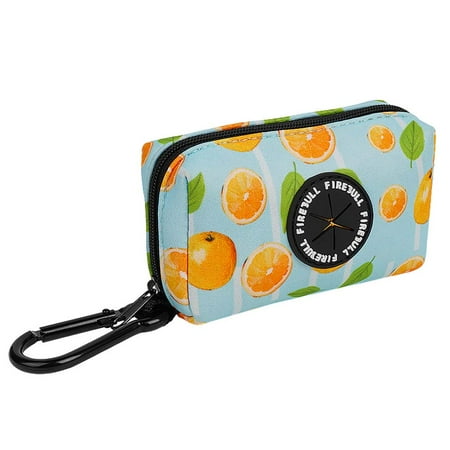 Outdoor Pet Storage Organizer Pick Up Pouch Manual Cleaning Dog Cleaning Tool Waste Bag Holder Poop Bag Dispenser Trash Box D