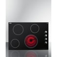 thumbnail image 3 of 30" Wide 208-240V 4-Burner Radiant Cooktop, 3 of 5