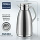 thumbnail image 1 of Stainless Steel Thermal Carafe With Lid, 1 of 7