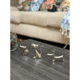 thumbnail image 3 of Vibhsa Dog Cat Elephant Ring Holders 3 Piece Set, Silver, 3 of 9