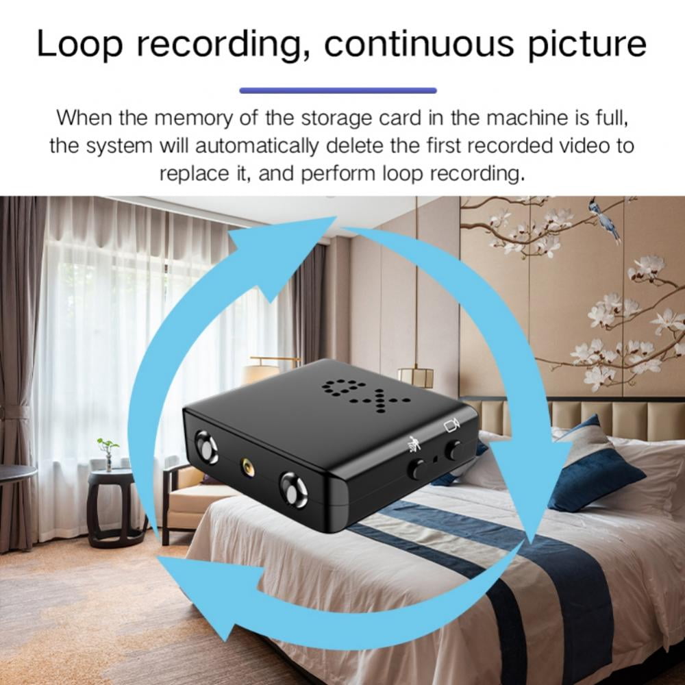 Camera Wireless Mini Nanny Camera HD 1080p with Night Vision Motion Detection for Security