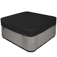 thumbnail image 1 of Housse de SPA Carrée, Tissu Oxford Imperméable Robuste, Housse de SPA Anti-Poussière Résistante aux UV, Protecteur Imperméable Noir Multi-Tailles, 1 of 5