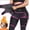Rose Red Color, variant on 3-in-1 Butt-Lifting & Body-Shaping Garment — Extreme Sweat Waist Trainer Belt Pilates Waist Support Belt Adjustable Sweat Fitness Hip Lift Slimming Body Shaping Waist Belt Yoga Abdomen Unisex