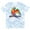 Tie Dye Blue, variant on Inktastic Harlequin Macaw Parrot T-Shirt