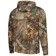 thumbnail image 3 of Men's Dunbrooke Realtree Camo Indianapolis Colts Circle Champion Tech Fleece Pullover Hoodie, 3 of 4