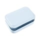 thumbnail image 2 of Nueva caja de jabón para lavamanos con tapa, caja de jabón de plástico con doble drenaje, 2 of 6