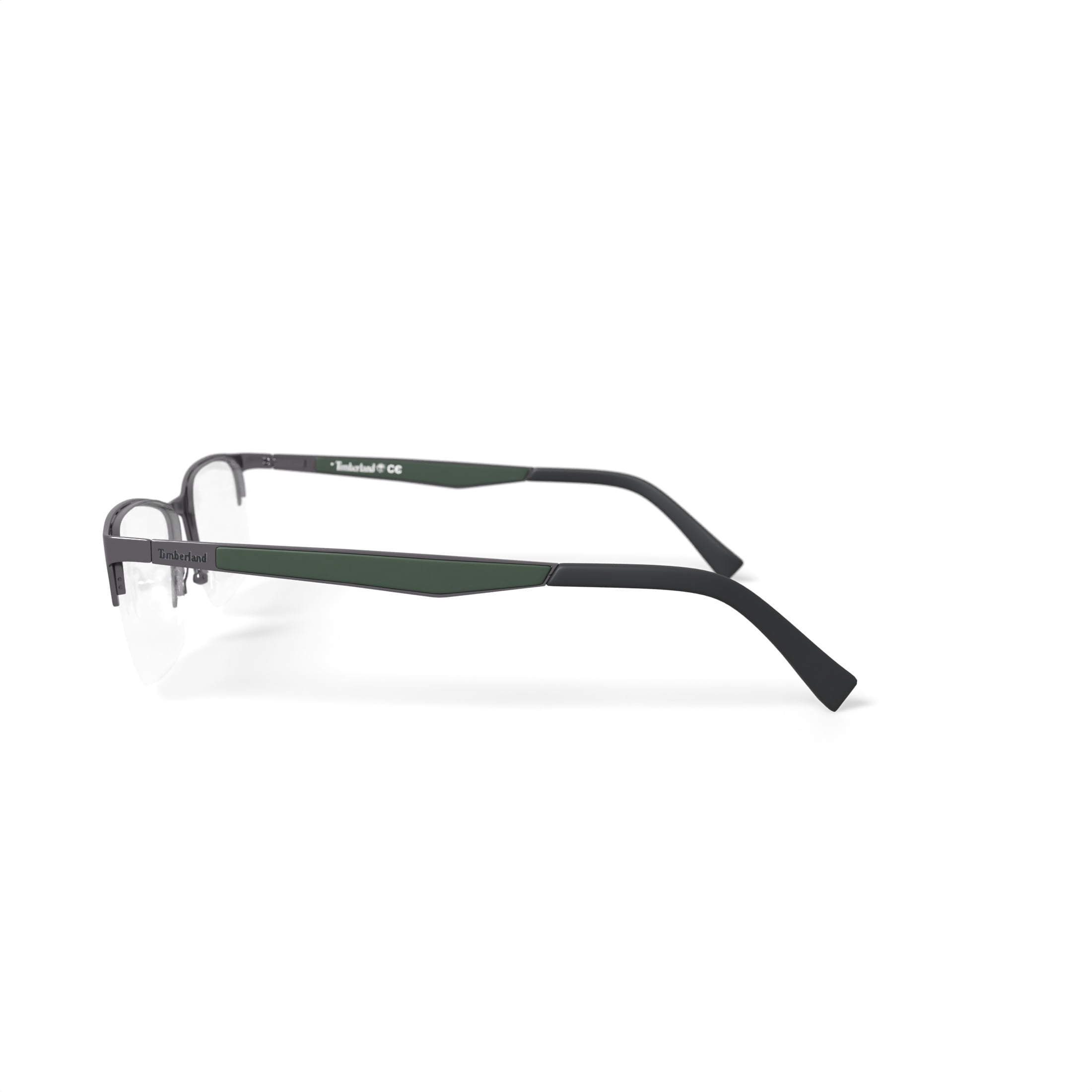 Timberland Men's TB1811-1 Rectangular Prescription Eyeglasses with Case, Gunmetal