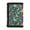 Dino Soccer Game, variant on US & Mexico Flag Fusion Print with Starry Accents Moneybag Organizer, Polyester Children's Wallet for Travel, Lightweight Dustproof Boys Trifold Wallet