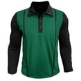 thumbnail image 5 of Xzbqbs Mens Casual Polo Shirts Classic Long Sleeve Basic Button T-Shirt Lightweight Cotton Pullover Tops Dress Golf Shirt for Men, 5 of 7