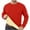 Red, variant on DPTALR George Men's Fashion Casual WarmThick Solid Color Easy Long Sleeve Round-Neck Loose Blouses Shirts,Red,Big and Tall Men XL