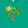 thumbnail image 4 of Inktastic Palm Trees with Cute Smiling Sun Boys or Girls Baby T-Shirt, 4 of 5