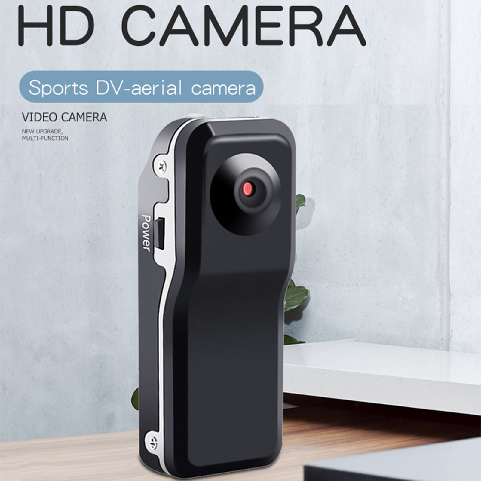 WUXICHEN Mini Sport Camera, HD Body Camera Video Recorder