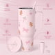 thumbnail image 3 of Vaso SANDJEST de acero inoxidable aislante de 40 oz con asa, 3 of 9