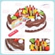 thumbnail image 5 of Juego de pastel de cumpleaños para niños, regalo para el día del niño, juego de comida de juguete, juego de corte DIY, pastel de fiesta de cumpleaños con velas para niños, juguete clásico para niños,, 5 of 8