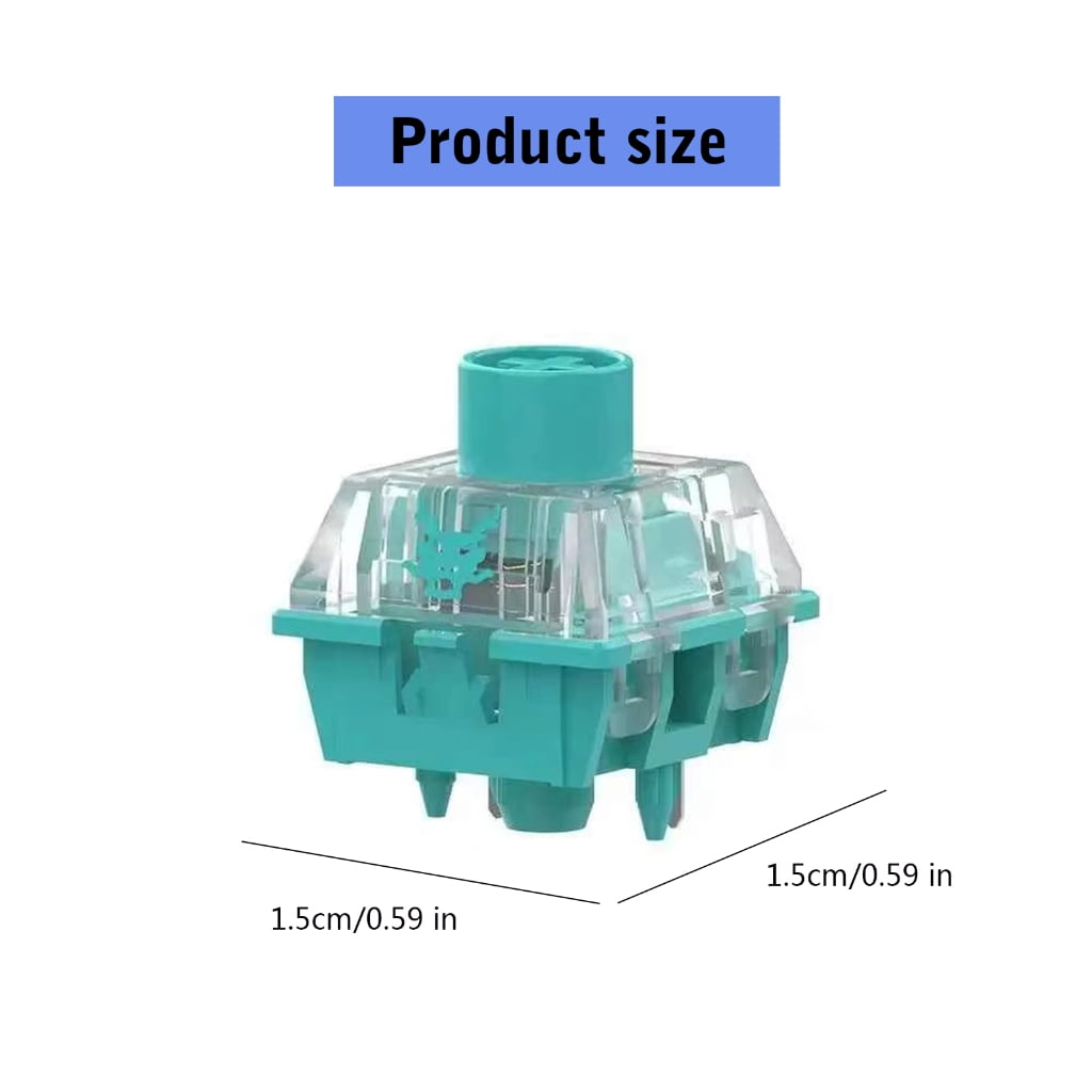 Mechanical Color Light Green Dragon Switches 50Million Keystrokes For Mechanical Keyboards Gaming Long Time Use
