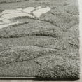 thumbnail image 6 of SAFAVIEH Florida Teodor Floral Shag Area Rug, Grey/Beige, 3'3" x 5'3", 6 of 9