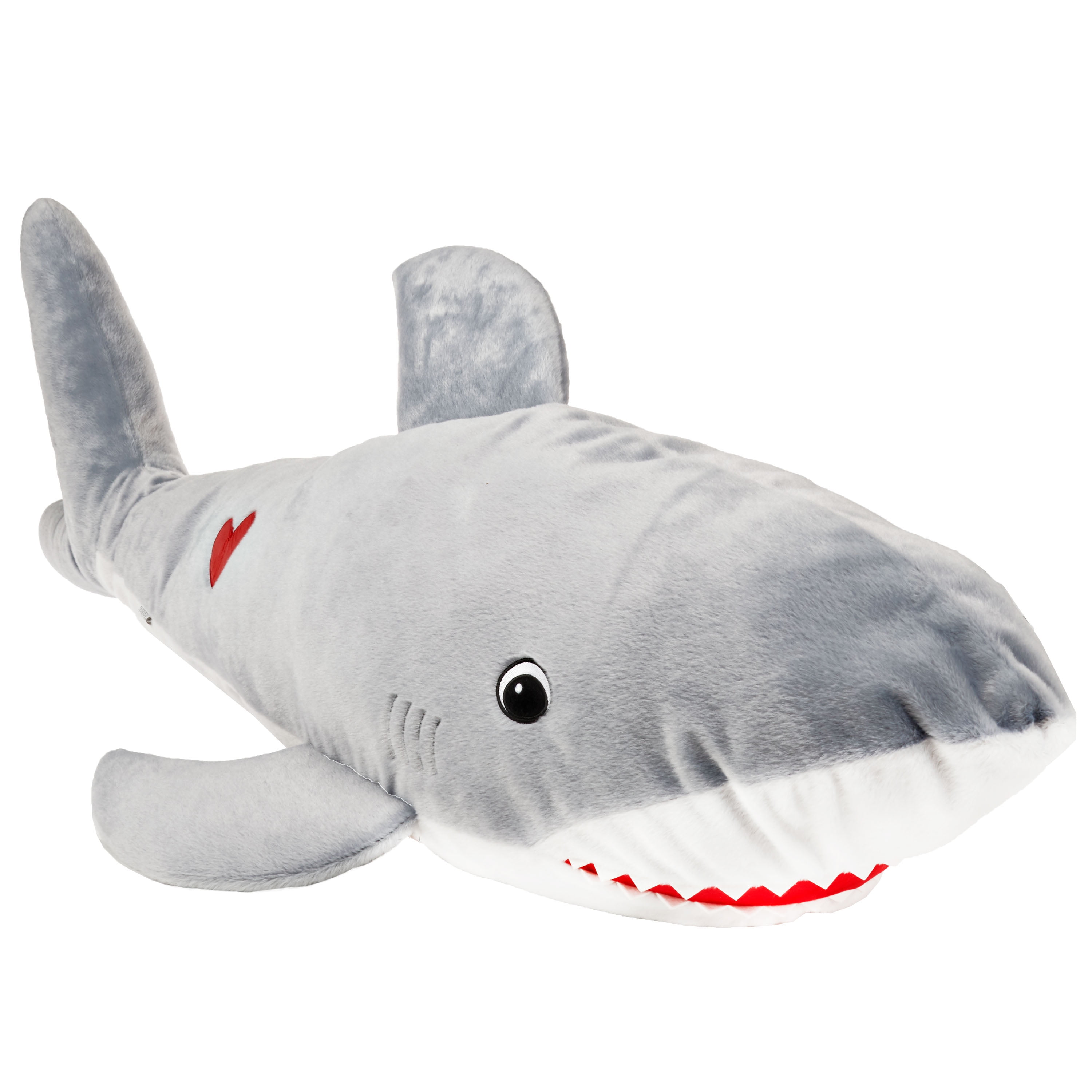 red shark plush