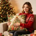 thumbnail image 5 of Christmas Pillow Covers Decorative Throw Pillow Cases Washable Cushion Case for Sofa Couch Bedroom Living Room Home Decor, 5 of 6