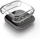 thumbnail image 3 of Paquete de 3 fundas protectoras de pantalla, ultrafinas, suaves, protectoras de TPU, cubierta completa, compatible con reloj inteligente, transparente, 3 of 5