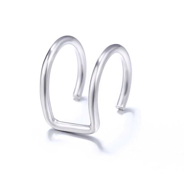 Manchons d'Oreille Décoratifs Boucles d'Oreilles en Alliage pour Cartilage Boucles d'Oreilles Non Percées pour Femmes