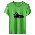 thumbnail image 1 of QIPOPIQ T-Shirts à Manches Courtes pour Femmes à Col Rond St. Patrick's Day T-Shirts Hauts Shamrock T-Shirt Chemise Verte Tunique St Patricks Day Chemises Tee T-Shirt Noël Fêtes Chemises T-Shirts Graphiques Aubaines, 1 of 4
