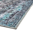 thumbnail image 6 of Unique Loom Renaissance Collection Area Rug - Roma (7' 10" Square Blue Green/Light Green), 6 of 7