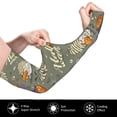 thumbnail image 3 of Sun Protection Arm Sleeves for Men Women, pumpkin halloween gnome Sleeves to Cover Arms with Thumb Hole Cooling Sleeve, 3 of 6