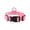 Pink, variant on Tuobarr Dog Collar, Light Up Dog Collar, LED Collar with USB Rechargeable, Bright High Visibility Lighted Glow Collar for Pet Night Walking In 3 Colors Red
