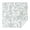White-1, variant on Floral 42" Square Waterproof Tablecloth, Floral Print Polyester Table Cover