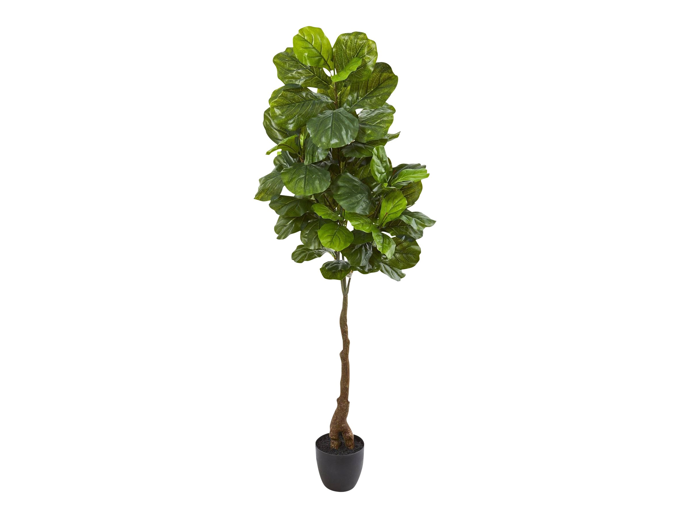Nearly Natural Fiddle Leaf Artificial plant 64.17 in green