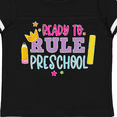 thumbnail image 4 of Inktastic Ready to Rule Preschool Back to School Boys or Girls Toddler T-Shirt, 4 of 5