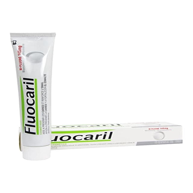 Pasta dental Fluocaril Bi-fluoré 145 mg blanqueadora 75 ml
