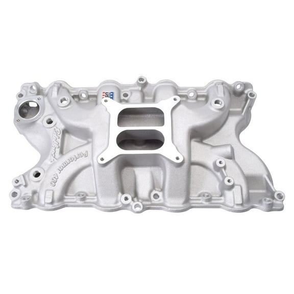 Edelbrock 2166 Performer INTAKE MANIFOLD Fits select: 1968-1971 LINCOLN MARK III, 1968-1976 FORD THUNDERBIRD