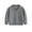 Gray, variant on FAIWAD Boys Girls Long Sleeve Sweater V Neck Stretchy Pullover Kids Plain School Uniform Tops